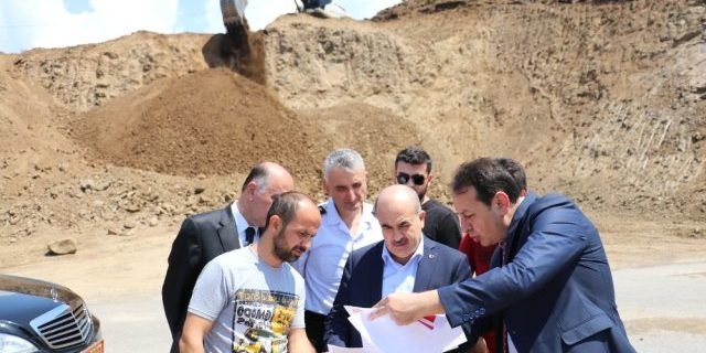 Gümüşova OSB'de Ulaşım İçin Sorunlar Çözülmeye Başlandı